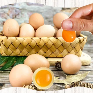 【初品果】x富立牧場靈芝機能雞蛋90顆x1組(彩色蛋_48小時內新鮮生產雞蛋_多項檢驗合格)