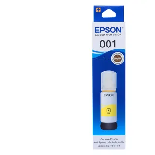 【EPSON】001 原廠黃色墨水罐/墨水瓶 70ml(T03Y400)
