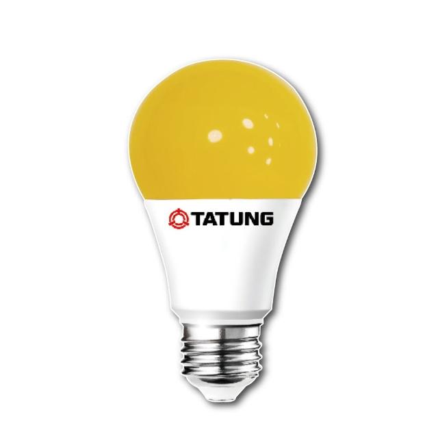 【TATUNG 大同】2入組 12W LED 驅蚊燈泡 省電燈泡 驅蚊專用(2200K 黃光)