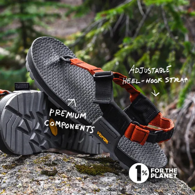 BEDROCK】Cairn 3D PRO II Adventure Sandals 越野探險運動涼鞋拼貼