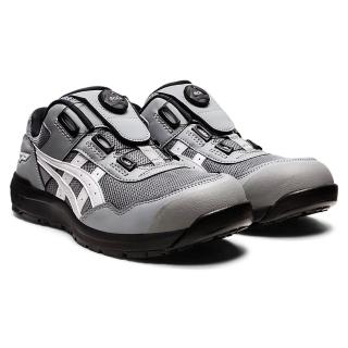 【asics 亞瑟士】1271A029-026(BOA 快旋鈕鞋帶 Gel 輕量防護鞋 工作鞋 塑鋼頭 3E寬楦)