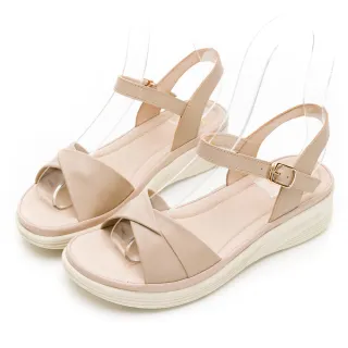 【GDC】春夏粉嫩系素色簡約輕底涼鞋-粉膚色(312444-52)