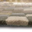 【Fuwaly】德國Esprit home 深秋棕格紋羊毛地毯-200x300cm_ESP2834-07W(羊毛 馬賽克 客廳 書房 大地毯)