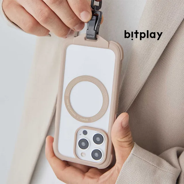 【bitplay】Wander Case 隨行殼 for iPhone15 系列-3色可選(手機殼/防摔/耐刮/掛繩/超薄/保護殼/APPLE)