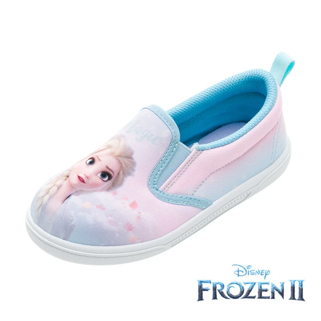 Disney 迪士尼Disney 迪士尼 正版童鞋 冰雪奇緣 至尊鞋/透氣 穿脫方便 粉藍(FNKP37216)