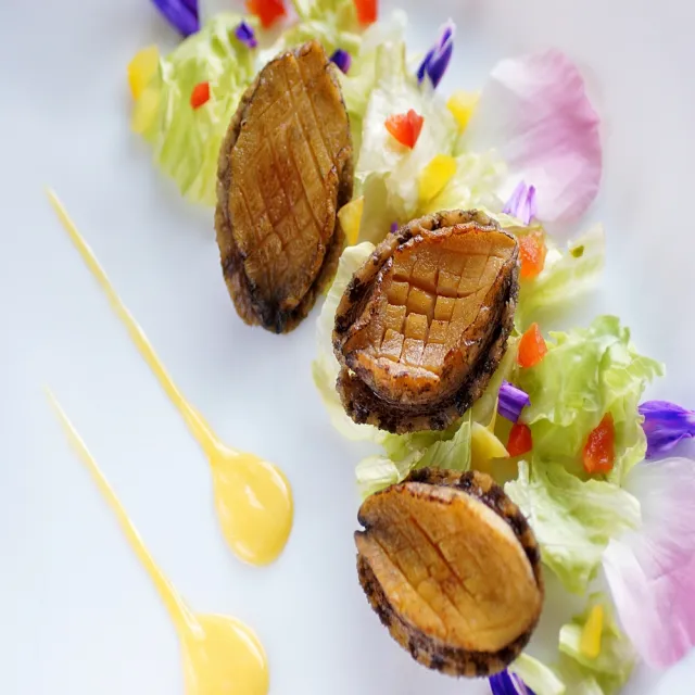 【海之醇】24顆組-優質熟凍鮑魚清肉(120g±10%/包/6顆)