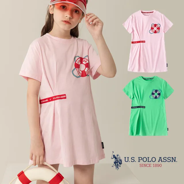 【U.S. POLO ASSN.】女童連身裙