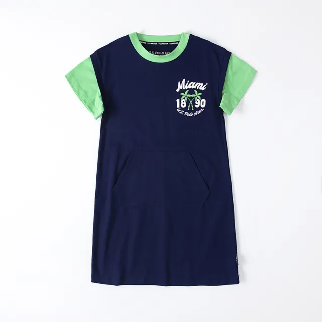 【U.S. POLO ASSN.】女童連身裙