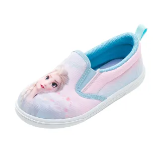 【Disney 迪士尼】正版童鞋 冰雪奇緣 至尊鞋/透氣 穿脫方便 粉藍(FNKP37216)