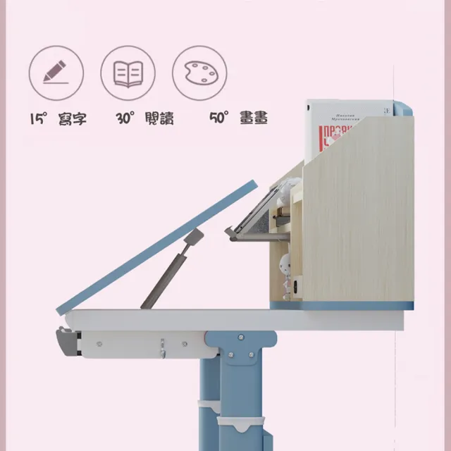 【樂樂】501人體工學兒童學習桌椅組(80公分學習桌、升降桌、學習椅、人體工學桌椅)