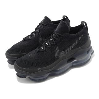 【NIKE 耐吉】休閒鞋 Air Max Scorpion FK 全黑 黑 大氣墊 針織鞋面 男鞋(DJ4701-003)