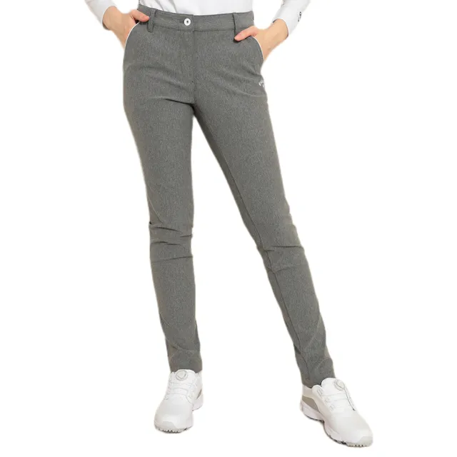 【Callaway 卡拉威】女士 修身長褲 灰色(C22226201_1022)
