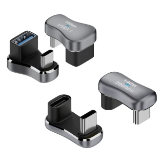 【PowerRider】Steam Deck USB3.1 A to C 鋁合金掌機U型轉接器 10Gbps