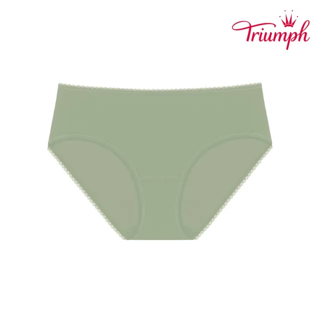 【Triumph 黛安芬】Natural Temp 智能恆溫系列 中腰平口內褲 M-EL(森林綠)