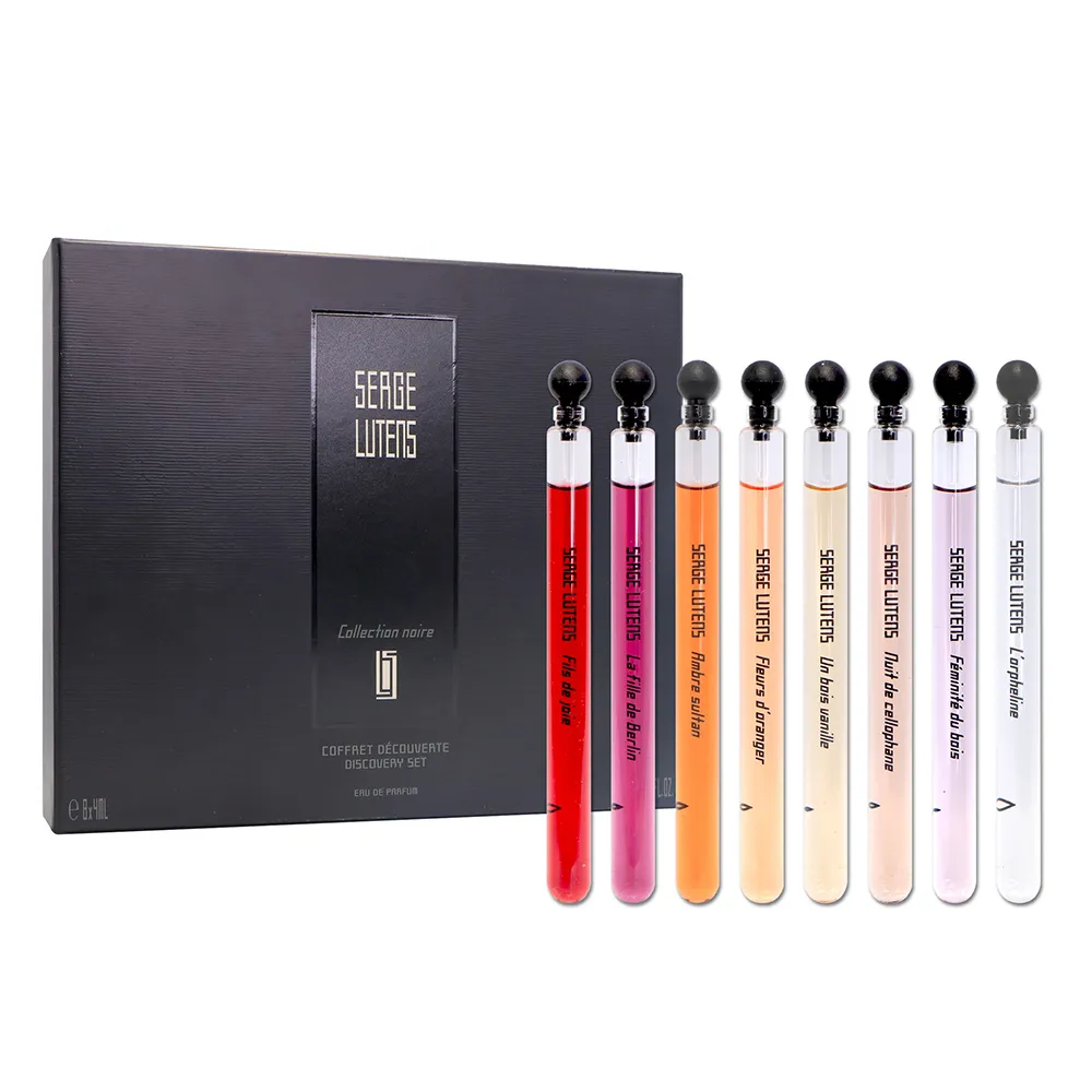 【SERGE LUTENS  盧丹詩】蘆丹氏 Collection Noire 小香禮盒 4ml*8入 沾式(平行輸入)