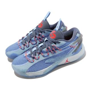 【NIKE 耐吉】籃球鞋 Jordan Luka 2 S PF 男鞋 湖水藍 Lake Bled 緩震 東77(DX9034-400)