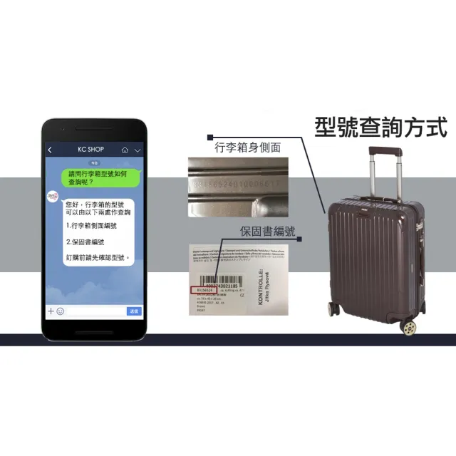 台製保護套適用RIMOWA Salsa air系列 合身剪裁 透明四角加厚款