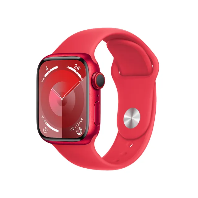 【Apple】Watch Series 9 LTE版 41mm(鋁金屬錶殼搭配運動型錶帶)