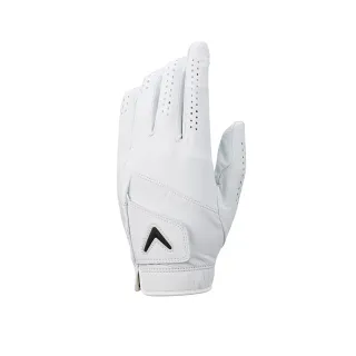 【Callaway 卡拉威】男士 高爾夫球手套 左手單支 白色 TOUR AUTHENTIC GLOVE