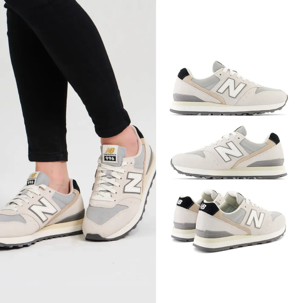 【NEW BALANCE】NB 運動鞋/復古鞋_女鞋_灰色_WL996TQ2-B(MOMO獨家販售)