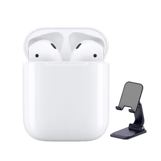 【Apple 蘋果】輕巧摺疊支架組AirPods 2代(不具備無線充電盒款) 