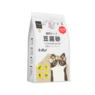 【RoLife 簡約生活】益生菌豆腐砂6L/包(8包組 貓砂/除臭/消臭)