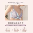 【Clany 可蘭霓】2件組 透氣蕾絲軟鋼圈集中包覆B-D機能內衣 調整型 包副乳(台灣製.顏色隨機出貨)