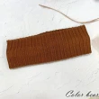 【卡樂熊】棉質彈力針織造型髮帶(造型髮帶飾品)