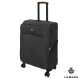 【LAMADA】24吋 限量款輕量都會系列布面旅行箱/行李箱/布箱(3色可選)