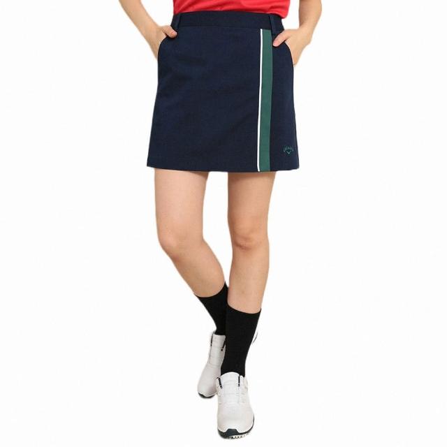 【Callaway 卡拉威】女士 運動短裙 深藍色(C22228200_1120)