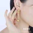 【SU SU】珍珠長耳環(925純銀 防過敏 珍珠 飾品 耳環 項鍊 手鍊 穿搭 百搭 時尚)