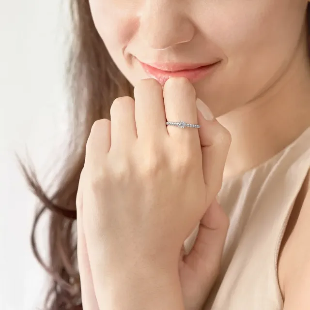 【PROMESSA】23分 18K金 小皇冠系列 鑽石戒指 / 求婚戒