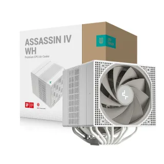 【DeepCool】九州風神  阿薩辛 4 CPU 散熱器(白色)