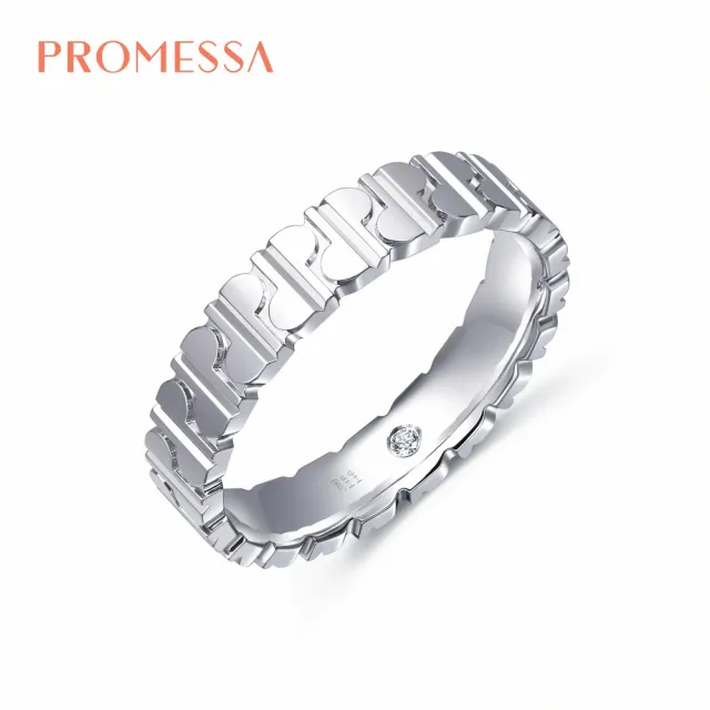 【PROMESSA】Promise系列 18K金鑽石戒指(男戒)