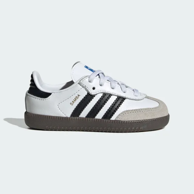 【adidas 官方旗艦】SAMBA OG 運動休閒鞋 滑板 復古 嬰幼童鞋 - Originals IE3679