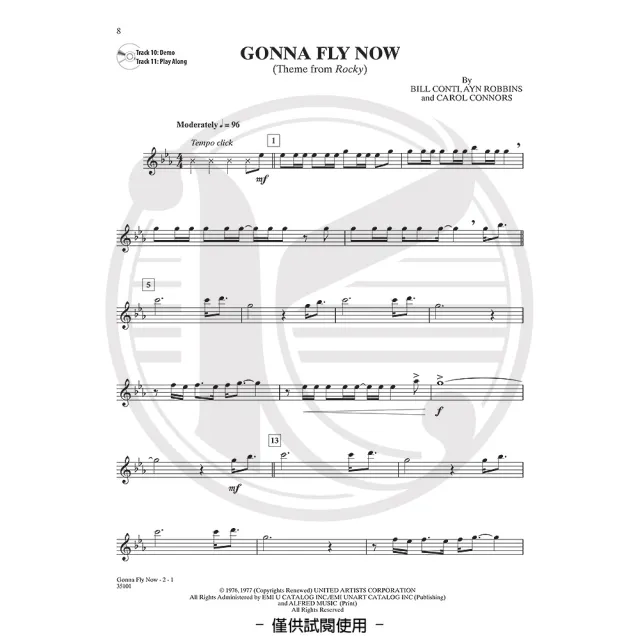 【Kaiyi Music 凱翊音樂】Classic Movie Instrumental Solos for Strings Flute Book & CD