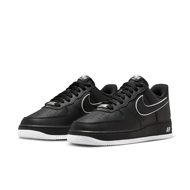 NIKE 耐吉 Air Force 1 07 經典鐵牌 全白