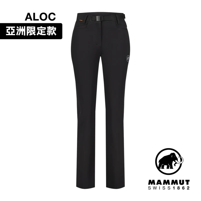 Mammut 長毛象 Utility SO Pants AF W 日系機能軟殼長褲 黑色 女款 #1021-01010