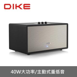 【DIKE】鳴揚 多功能一體式藍芽喇叭 40W 替代劇院可遙控無線音響(DS606BK)