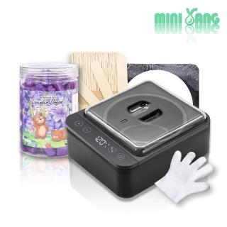 【MINI YANG】夢幻小熊低痛感熱蠟除毛組(居家輕鬆除毛 超Q小熊造型蠟豆 全新配方 超低痛感)