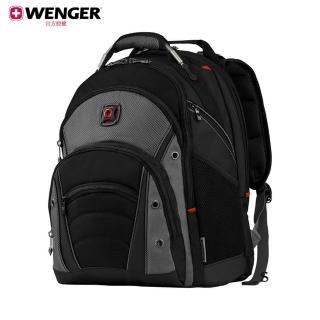 【WENGER 威戈】SYNERGY系列 16吋電腦後揹包/黑(600635)