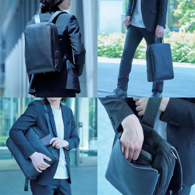 【ELECOM】時尚REFLOK多功能防潑水後背包(ELBMUMBP01)
