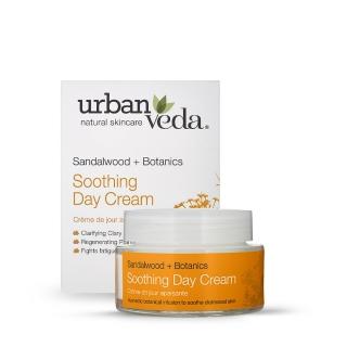 【寶草園】城市吠陀 檀香舒緩保濕日霜50ml(URBAN VEDA/保濕面霜/乳霜/精華霜)