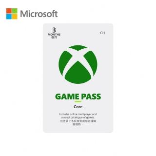 【Microsoft 微軟】Xbox Game Pass Core 3個月(下載版/購買後無法退換貨)