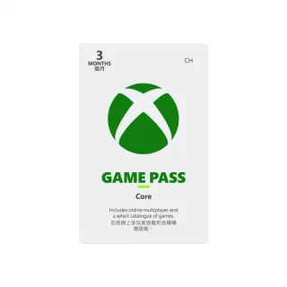 【Microsoft 微軟】Xbox Game Pass Core 3個月(下載版/購買後無法退換貨)