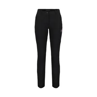 【Mammut 長毛象】Trekkers 3.0 Pants AF Women 健行防潑水長褲 黑色 女款 #1021-00810