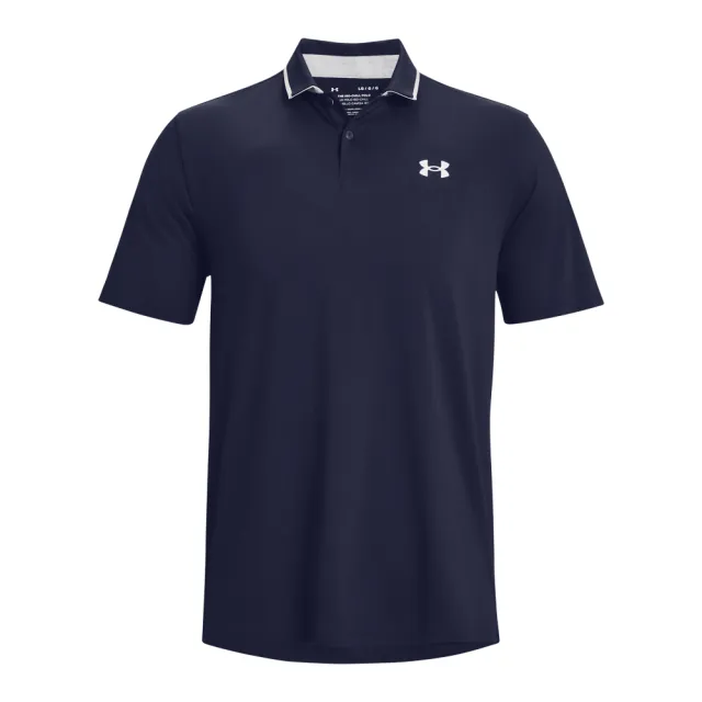 【UNDER ARMOUR】UA 男 Iso-Chill 短POLO_1377364-410(藏藍色)