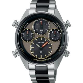 【SEIKO 精工】Prospex Speedtimer 四十周年紀念腕錶 太陽能計時錶(SFJ005P1／8A50-00C0N)