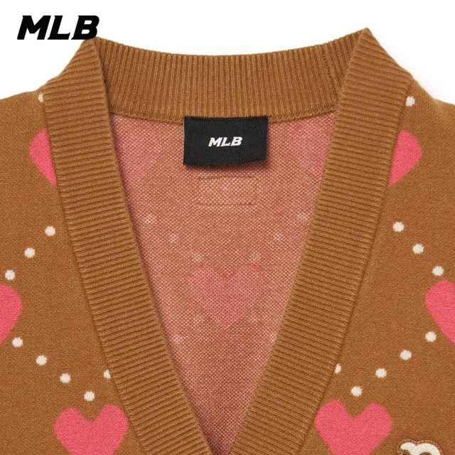 【MLB】女版針織衫 Heart系列 波士頓紅襪隊(3FKCH0234-43CAS)