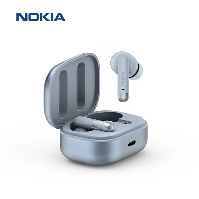 【NOKIA】E3511 ANC 真無線藍牙耳機 鋁合金(德國紅點設計獎/智能ANC主動降噪)